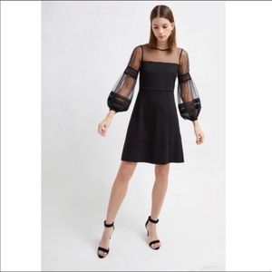 🤩FRENCH CONNECTION Puff Sleeve Dress